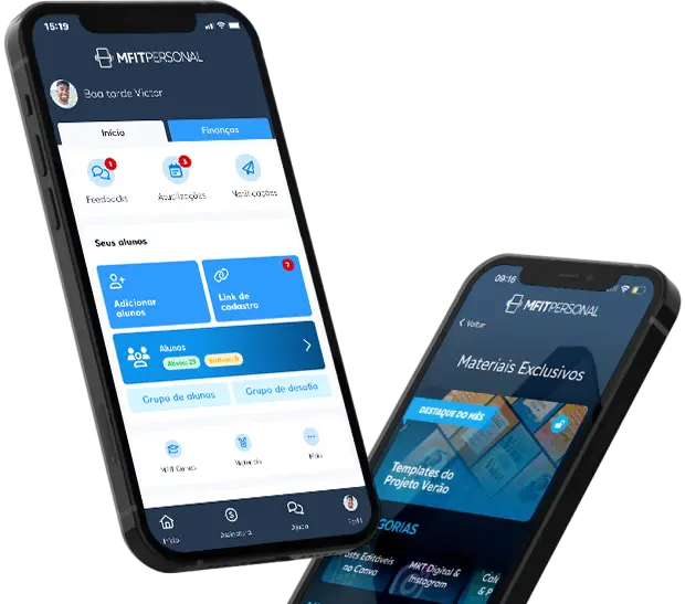 App MFIT Personal no celular